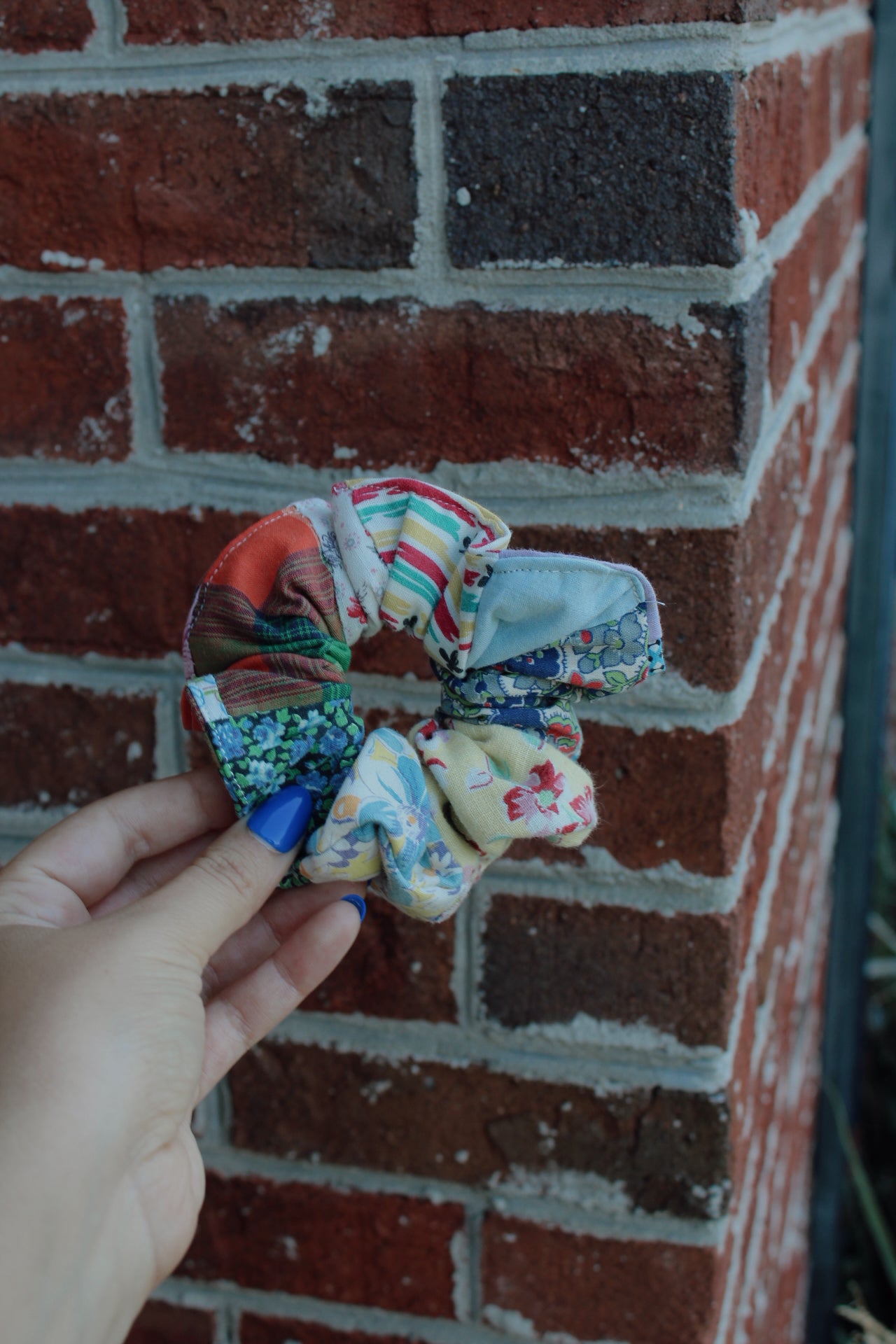 Quilt Top Scrunchie (1)