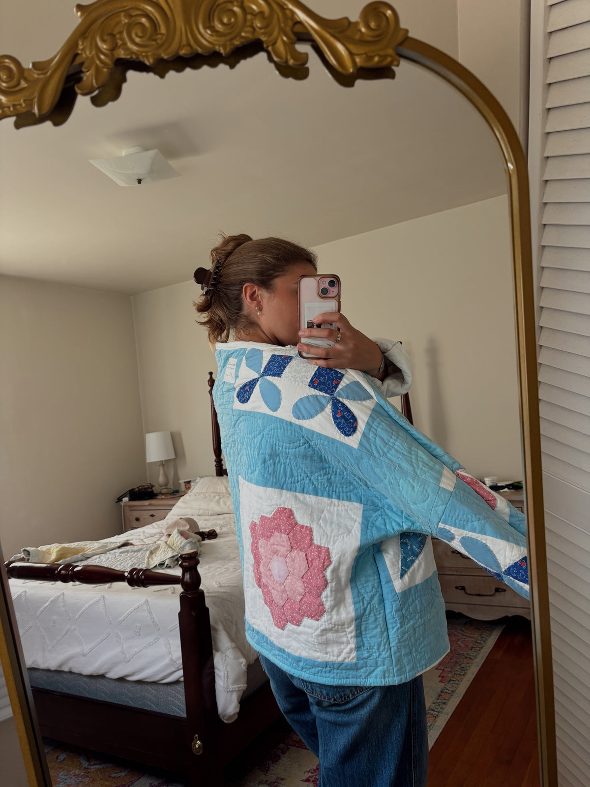 bluebird quilt jacket