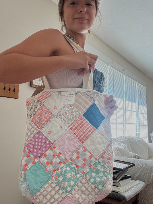 Quilt Tote (multicolor)