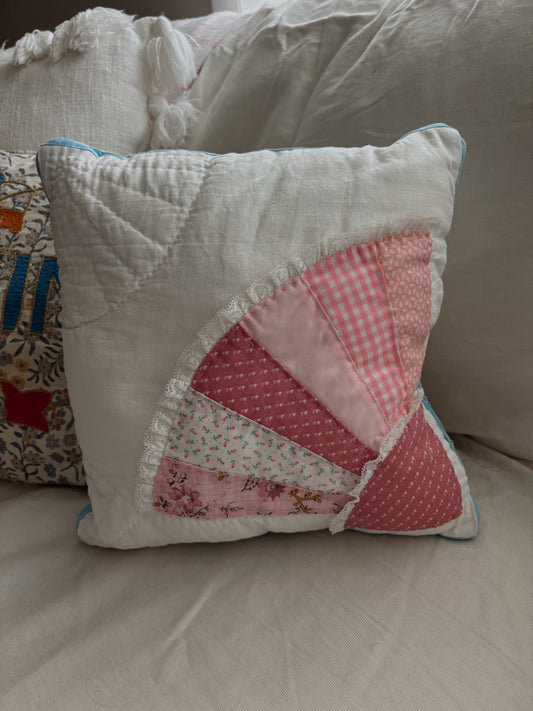 dresden plate pillow