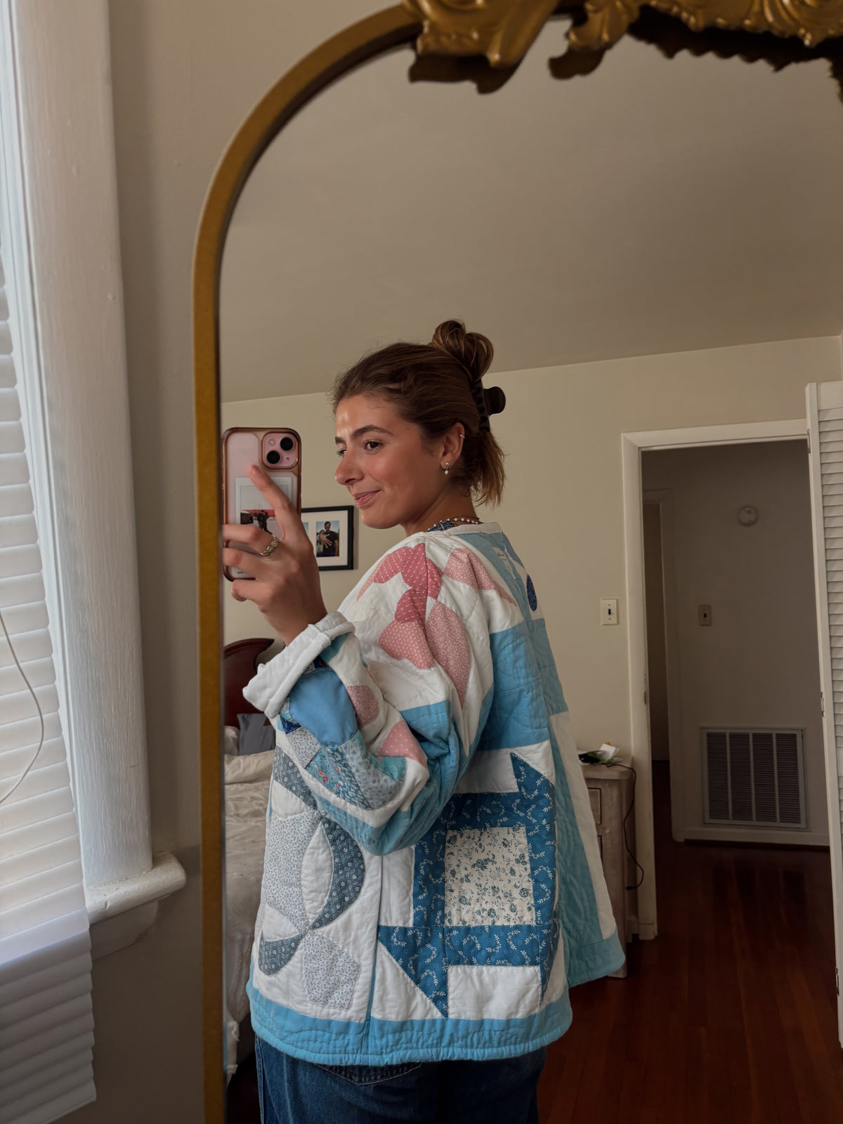 bluebird quilt jacket