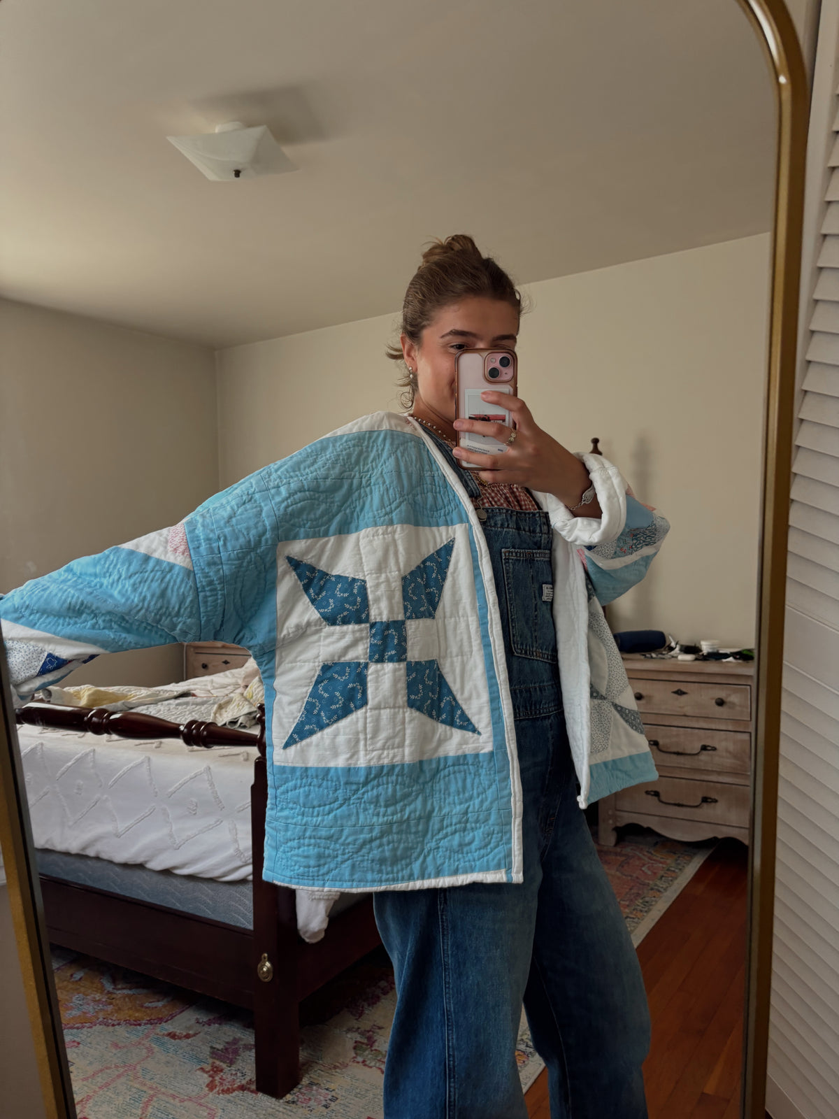 bluebird quilt jacket