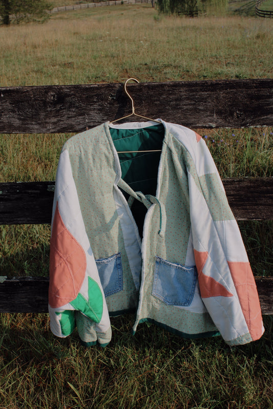 Tulip Trail Quilt Jacket