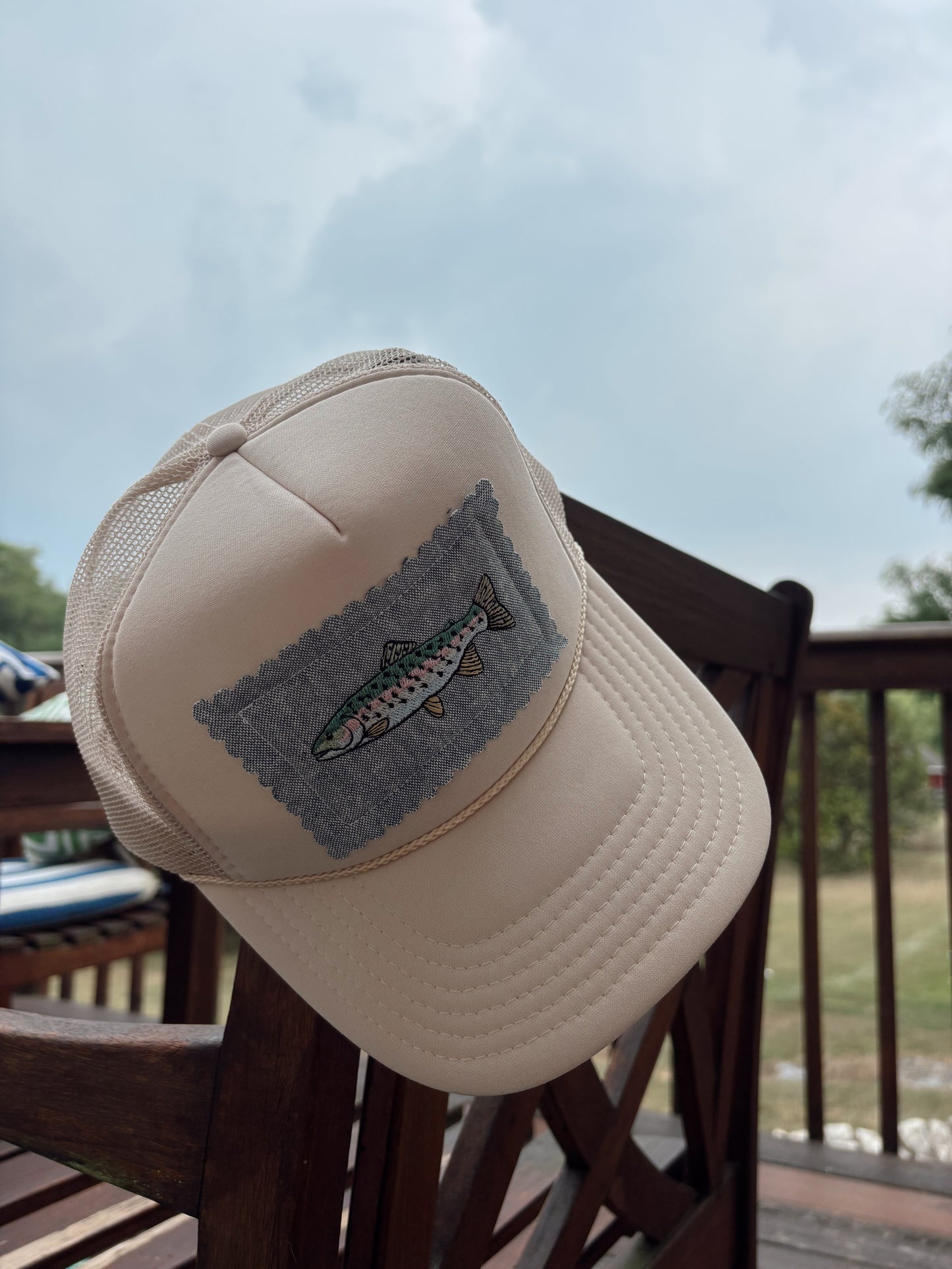 Rainbow Trout Trucker Hat
