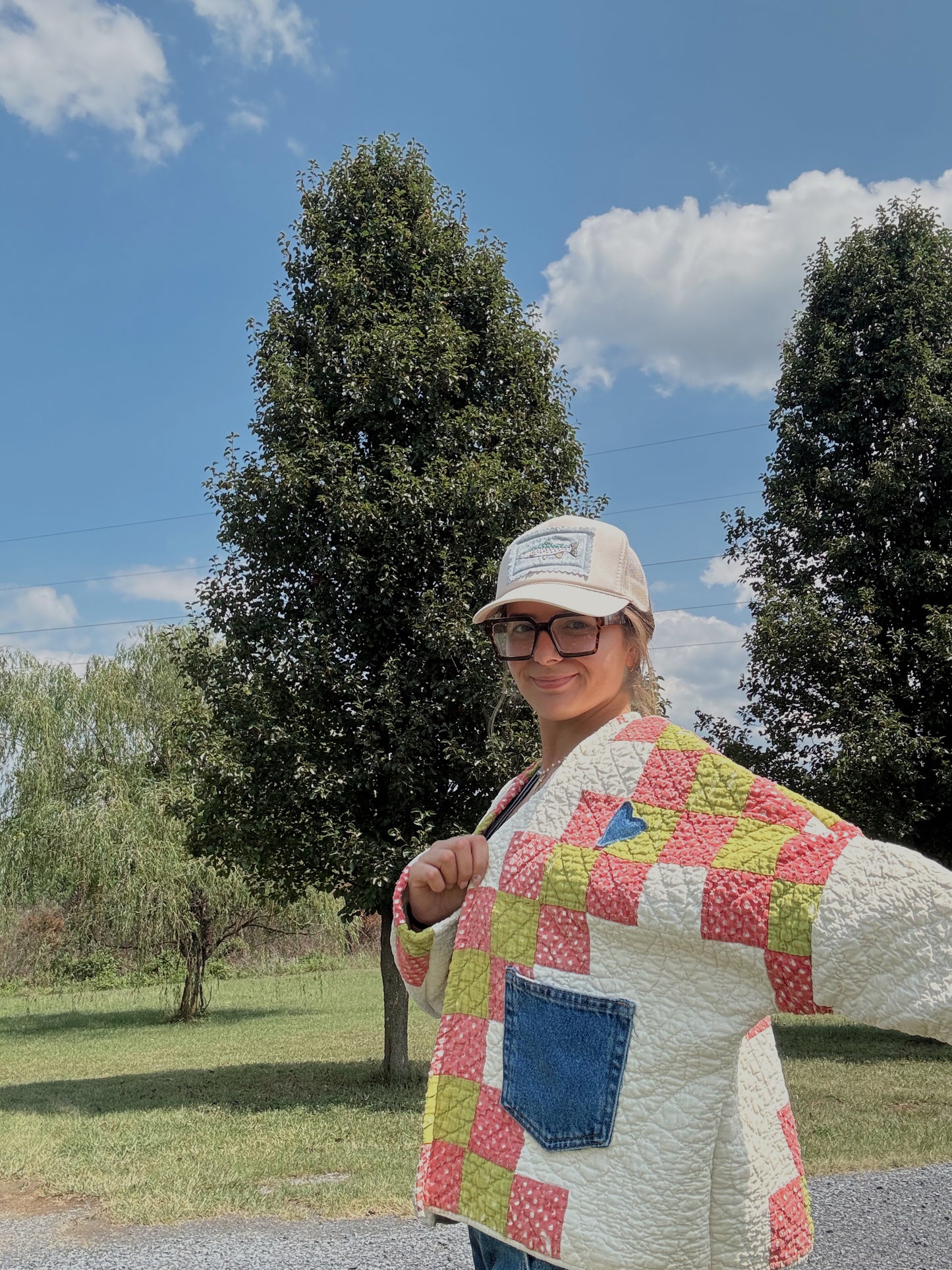 Apple Blossom Quilt Jacket