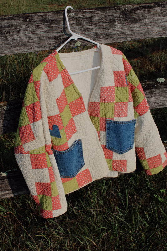 Apple Blossom Quilt Jacket