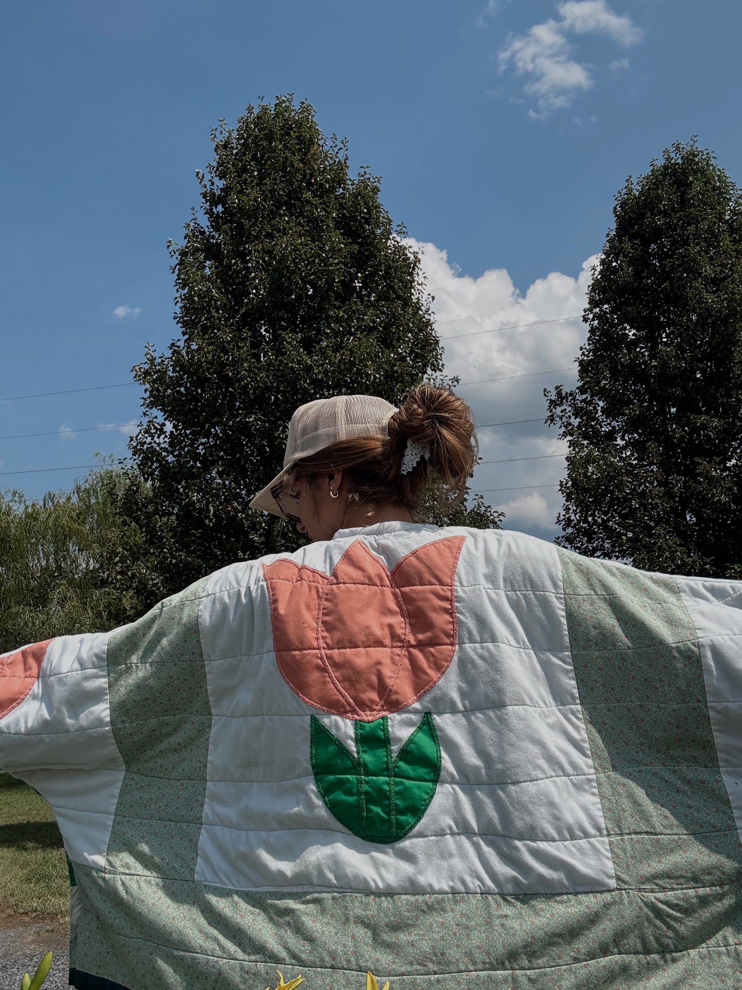 Tulip Trail Quilt Jacket