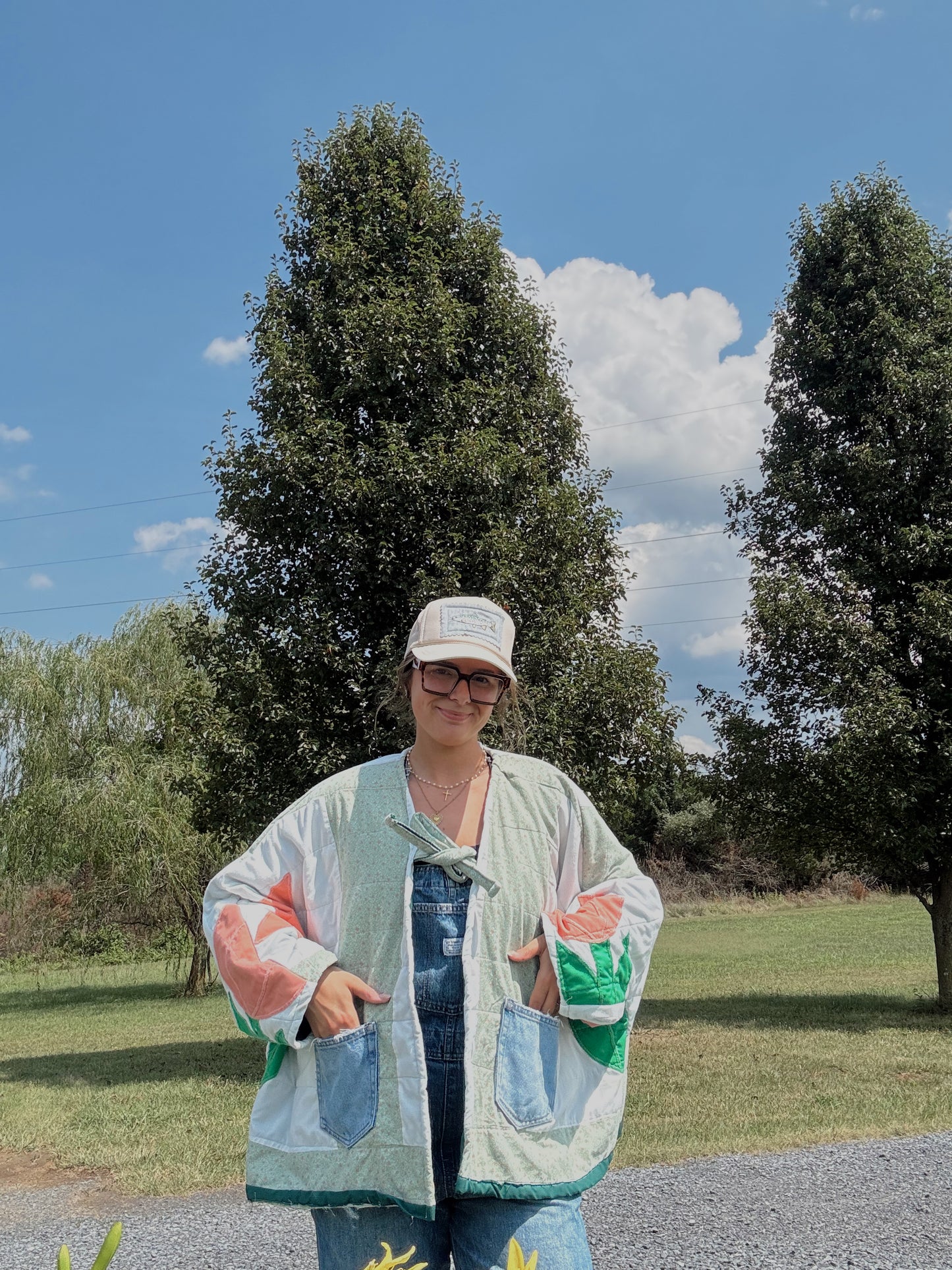 Tulip Trail Quilt Jacket