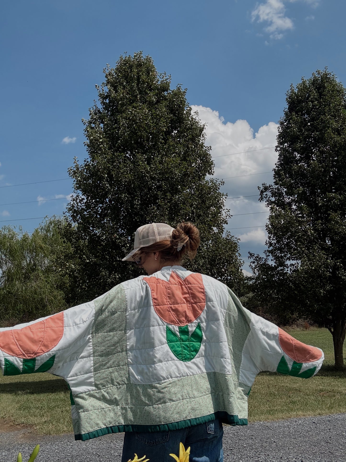 Tulip Trail Quilt Jacket