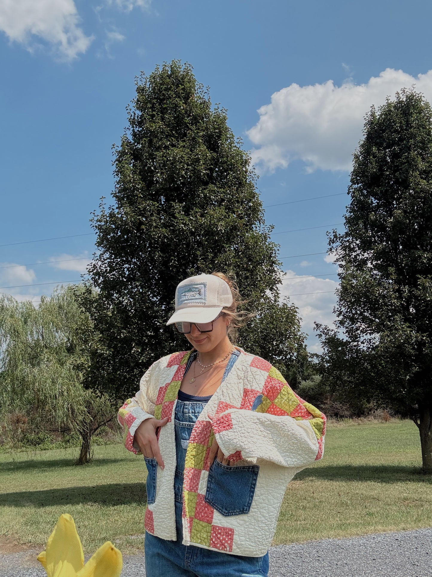 Apple Blossom Quilt Jacket